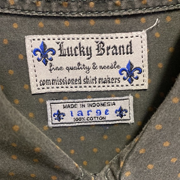 Lucky Brand button up - Picture 4 of 4